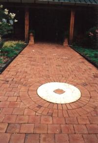 Handmade Brick 8' x 8' Walkway