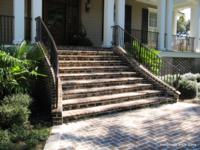 Handmade Brick Stairs