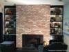 Georgetowne Handmade Thin Brick on fireplace