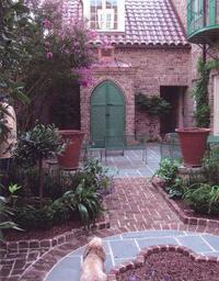 Handmade Brick on Charleston Courtyard