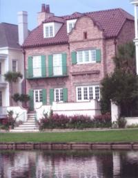 Old Carolina® Handmade Brick on Charleston Waterfront Home