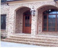 Handmade Brick, Blend of Georgetowne, Georgetowne clinkers, and Savannah Grey clinkers.